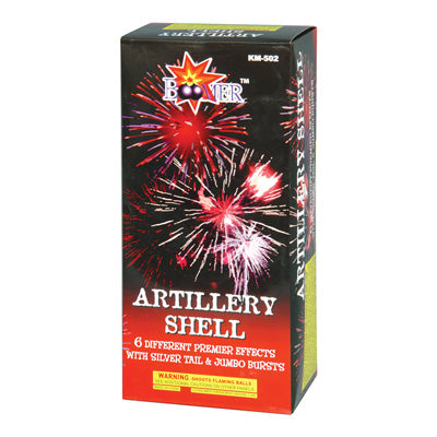 Artillery Shells 6 shot (Black Box)